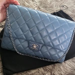 Chanel Classic Flap Clutch With Chain